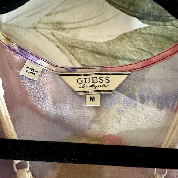 Guess Multicolor Floral High Low Dress - Picture 3 of 8